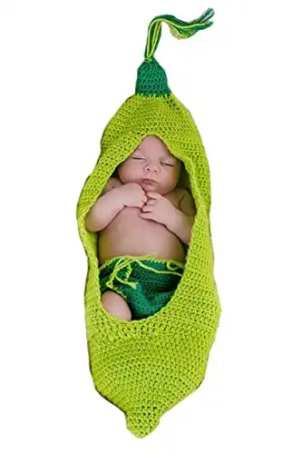 Infant Newborn Green Pea Costume