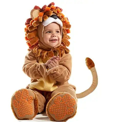 Lion Costume Set with Toy Zebra